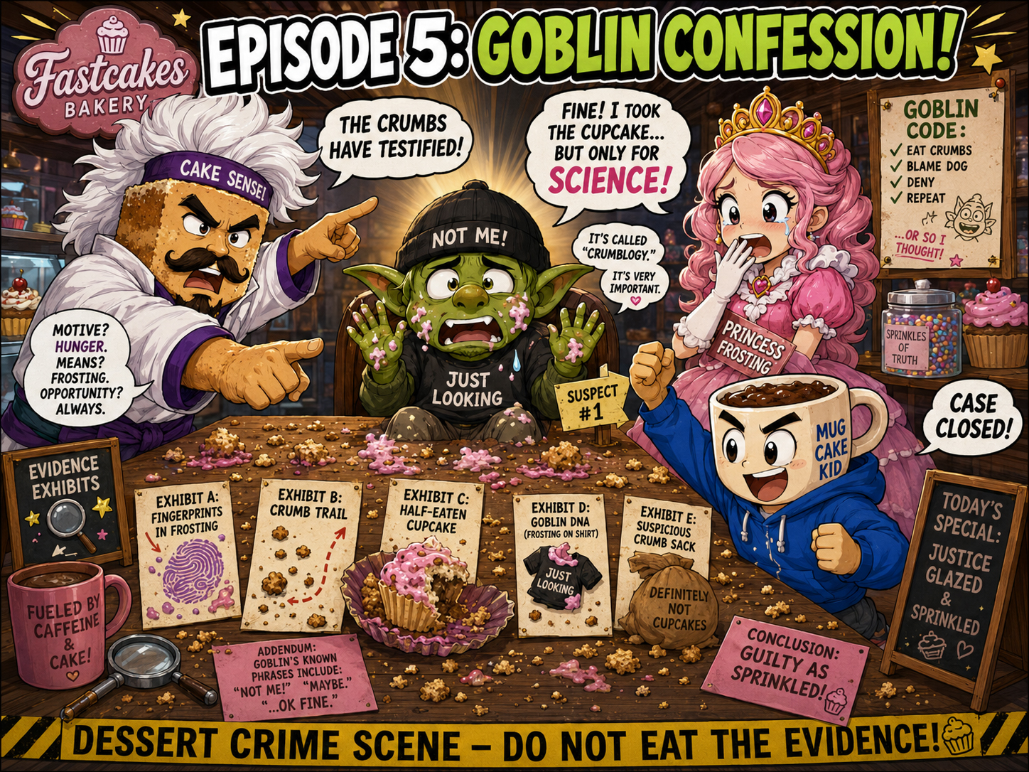 Cake emergency call from Episode 6