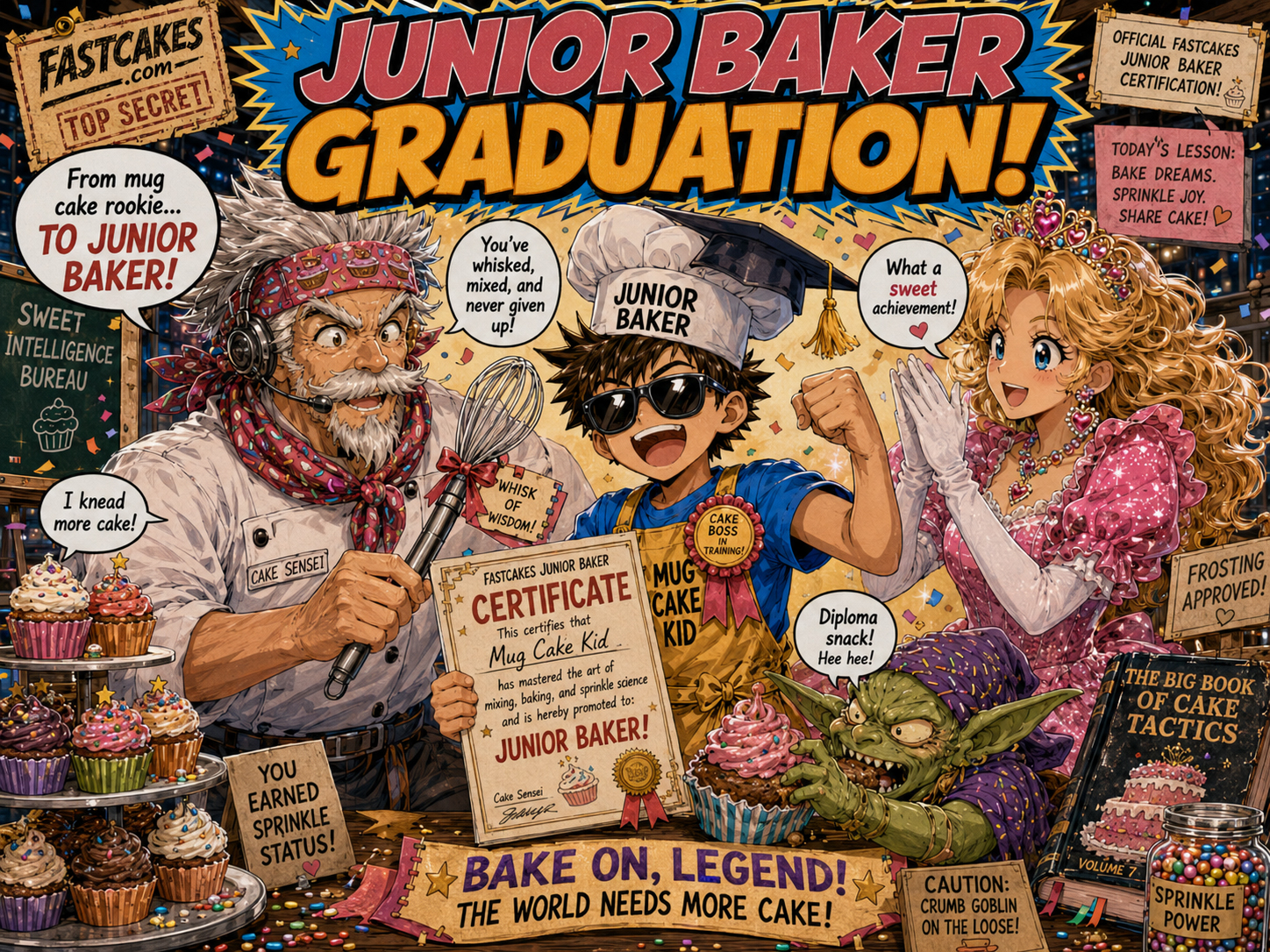 Junior baker cupcake cart special